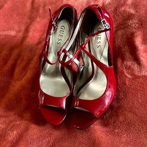 Guess Red Stilettos